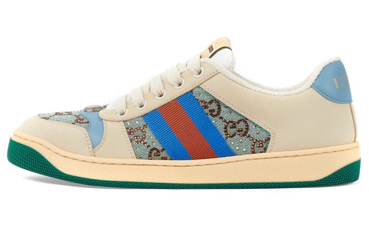 GUCCI Women's Screener 'Brown Blue Red' Women's