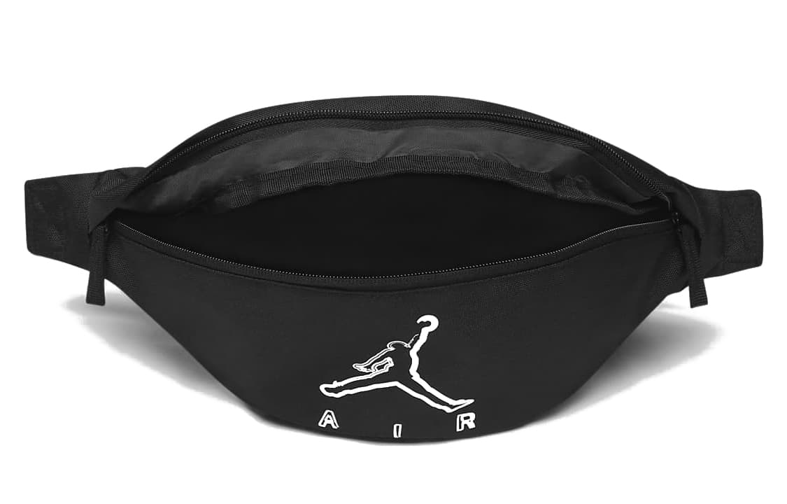 Поясная сумка Jordan из полиэстера через плечо, стандартная, унисекс, черная