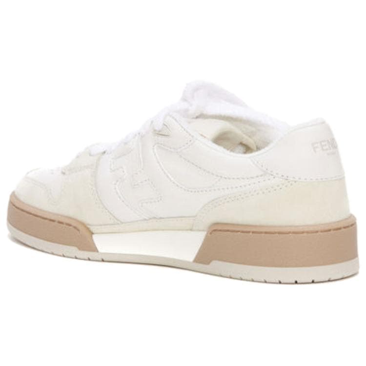 Женские кроссовки FENDI с круглым носком на шнуровке