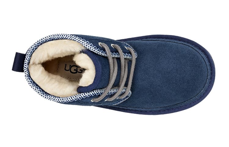 Зимние ботинки UGG Neumel 2 Tasman длиной до щиколотки, синие, подростковые