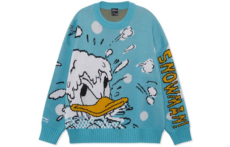 LiNing x Disney Sweater Unisex Blue