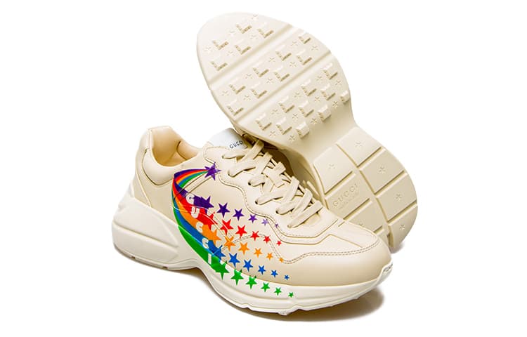 GUCCI Rainbow Star Rhyton Бежевый Мульти