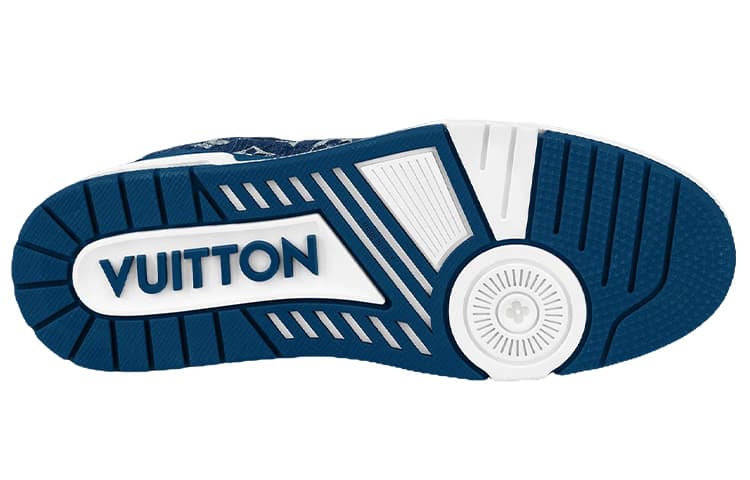 Кроссовки LOUIS VUITTON Белый Синий