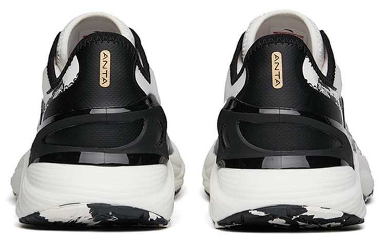 Anta Tron 2.0 Мягкие противоскользящие износостойкие дышащие легкие низкие кроссовки мужские черные, белые