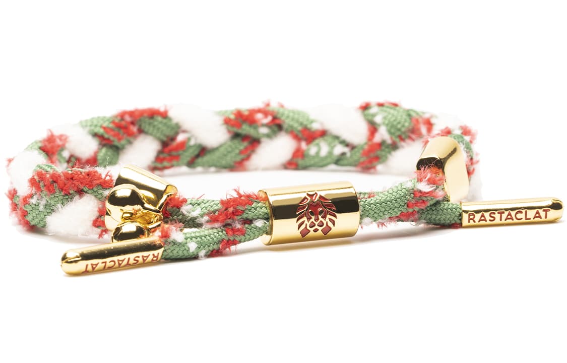 Rastaclat Alloy Small Lion Woven Bracelet Unisex