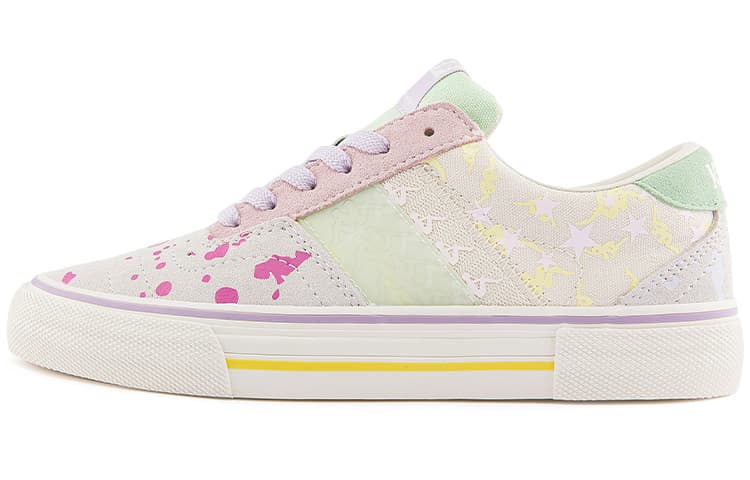 Kappa Low Top Skateboard Shoes Women's Light Rose Pink