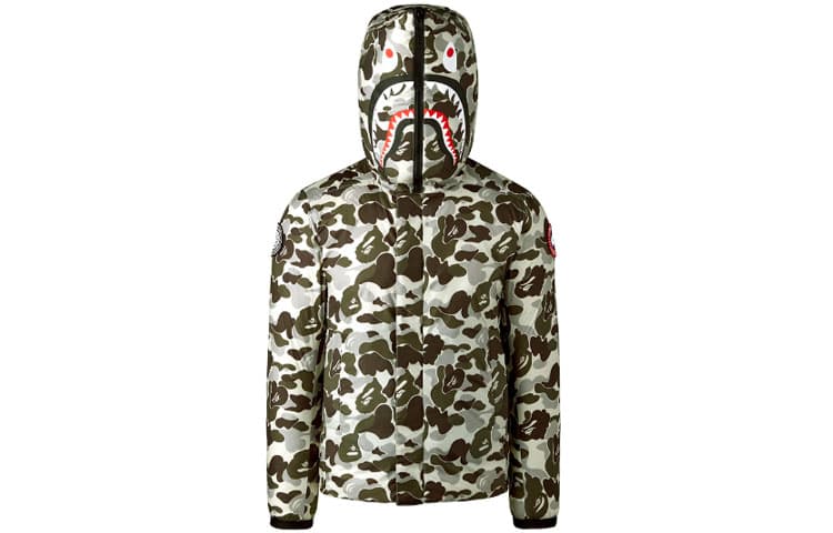 Canada Goose x BAPE X CONCEPTS CANADA GOOSExBAPExCONCEPTSCanada Goose Crofton Collection Down Jacket Unisex Gray