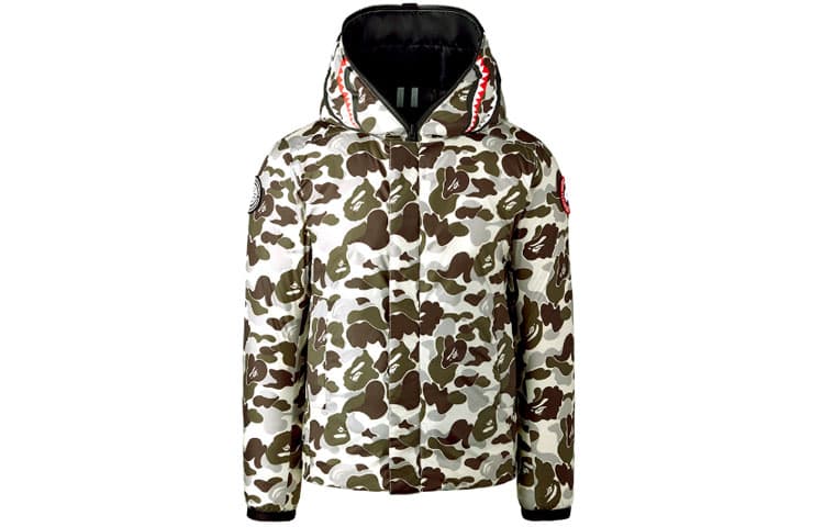 Canada Goose x BAPE X CONCEPTS CANADA GOOSExBAPExCONCEPTSCanada Goose Crofton Collection Пуховик унисекс серый
