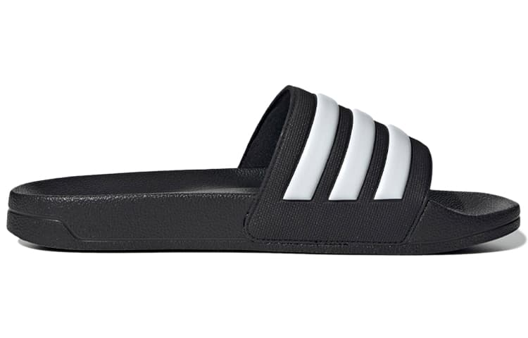 Шлепанцы для душа Adidas Adilette «Черный белый»