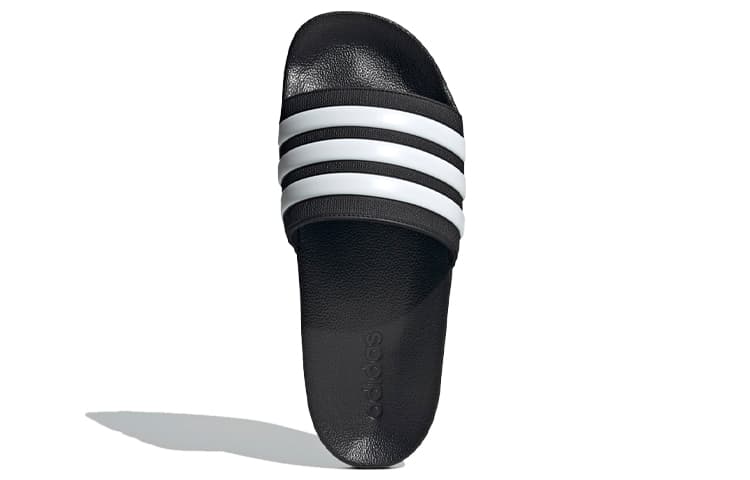Шлепанцы для душа Adidas Adilette «Черный белый»