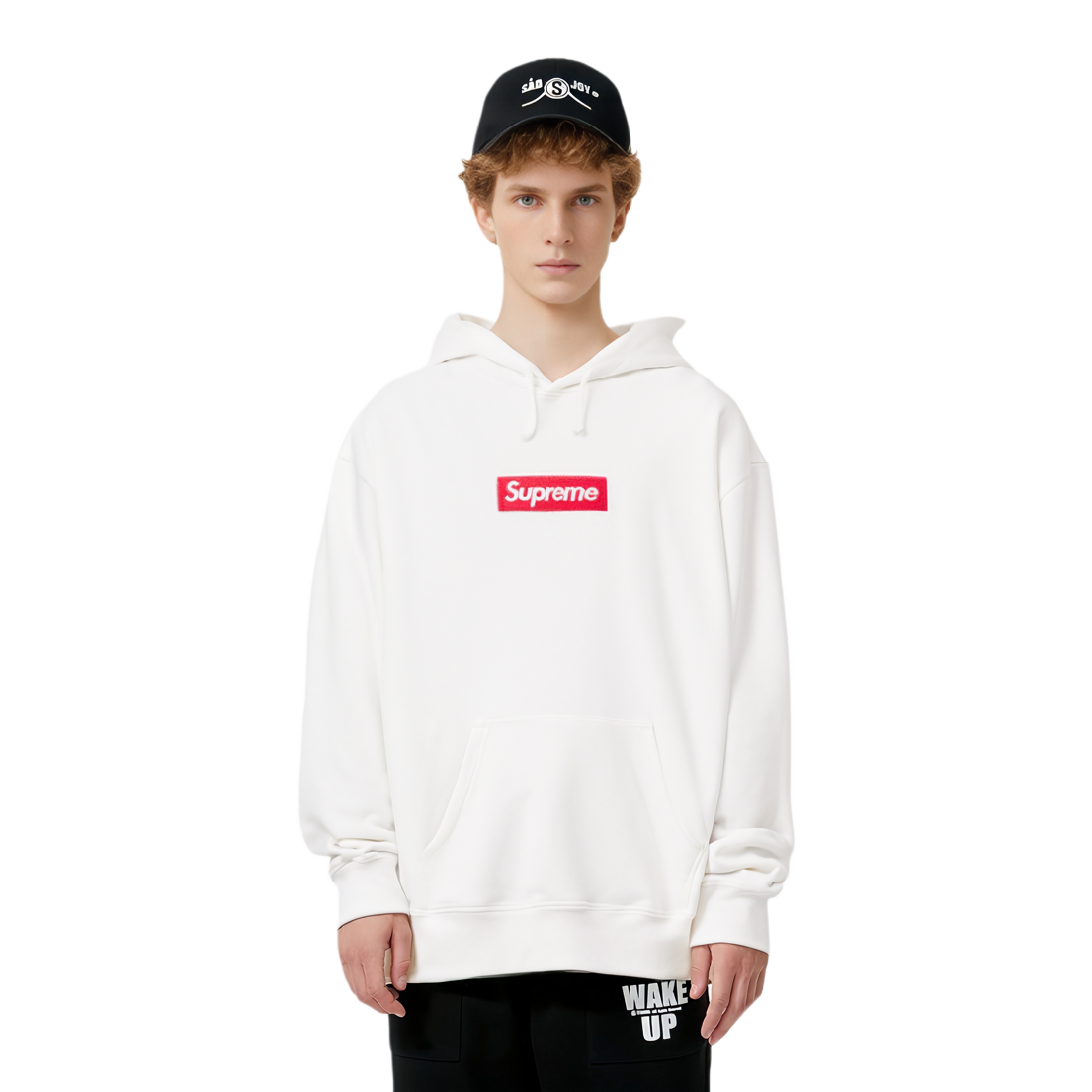 Толстовка с капюшоном и логотипом Supreme Week 16