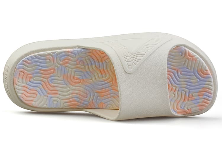 PEAK Tai Ji1.0 EVA Тихие шлёпанцы женские парусиновые белые