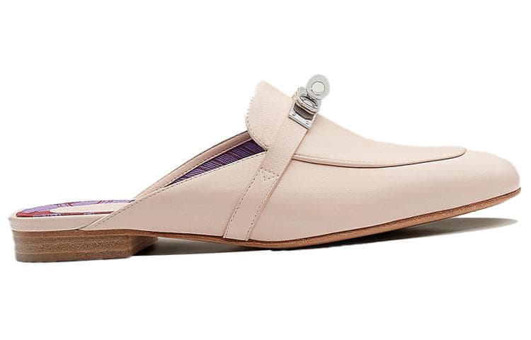 HERMES Oz Тапочки с закрытым носком женские розовые