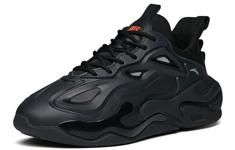 Anta Chao Worship 2.0 амортизирующая нескользящая износостойкая спортивная повседневная обувь с низким берцем мужская черная серая