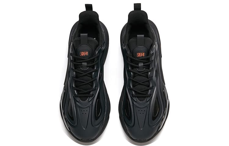 Anta Chao Worship 2.0 амортизирующая нескользящая износостойкая спортивная повседневная обувь с низким берцем мужская черная серая