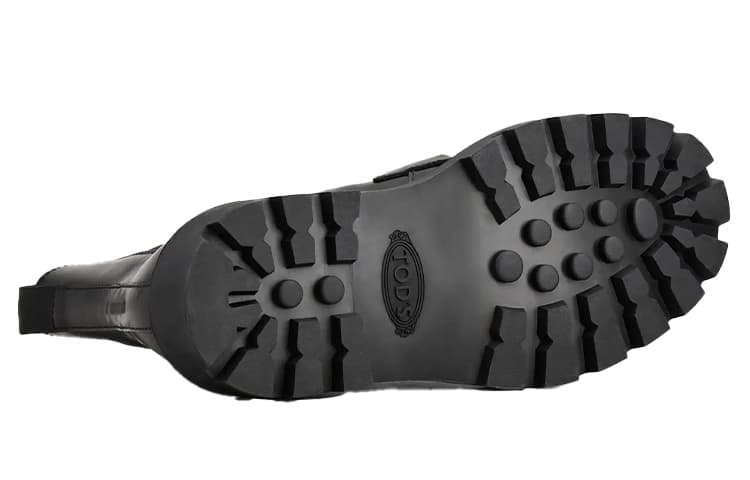 Женские массивные ботинки с логотипом TOD'S