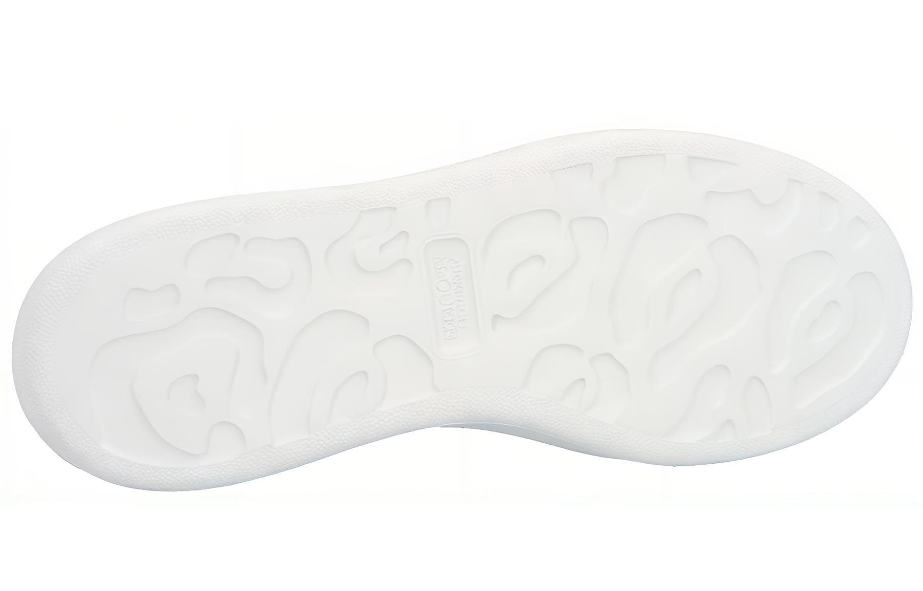 Женские оверсайз-крокодилы цвета индиго Alexander McQueen