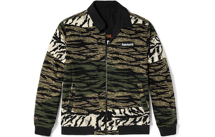Timberland Year Of The Tiger Collection Velvet Jackets Unisex Black