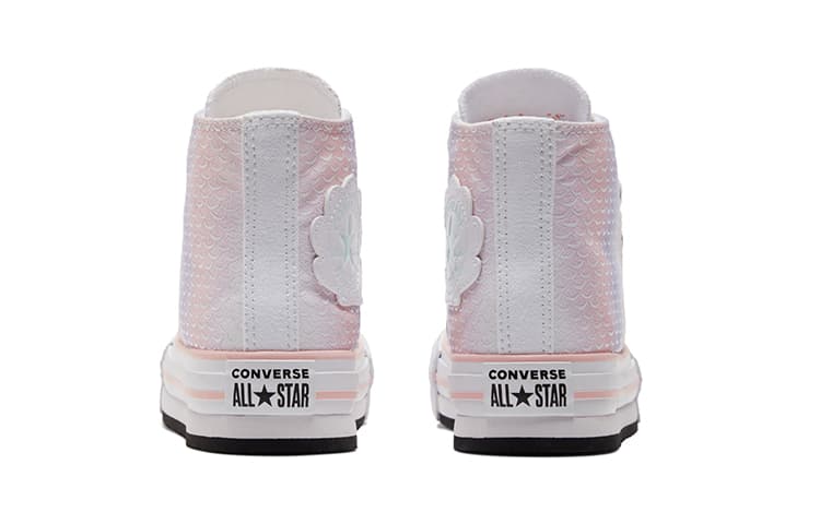 Высокие кроссовки Converse Chuck Taylor All Star Lift Platform PS, чешуя русалки