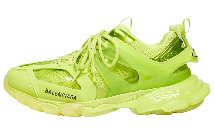 Balenciaga Track Clear Sole Neon Yellow