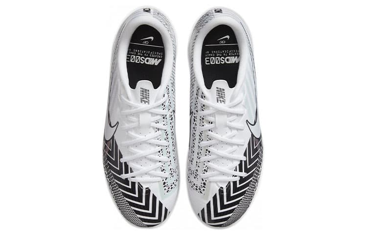 Nike JR Vapor 13 Assassin 13 Academy MDS AG Противоскользящие износостойкие низкие детские футбольные бутсы Белый детский