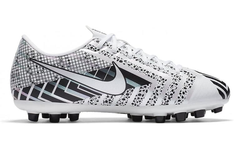 Nike JR Vapor 13 Assassin 13 Academy MDS AG Противоскользящие износостойкие низкие детские футбольные бутсы Белый детский