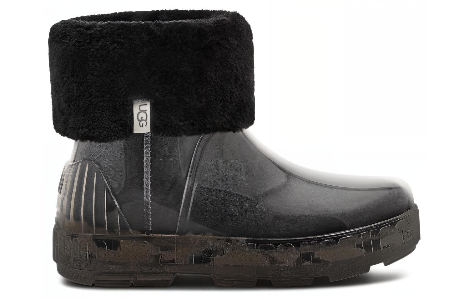 UGG Drizlita прозрачные черные женские
