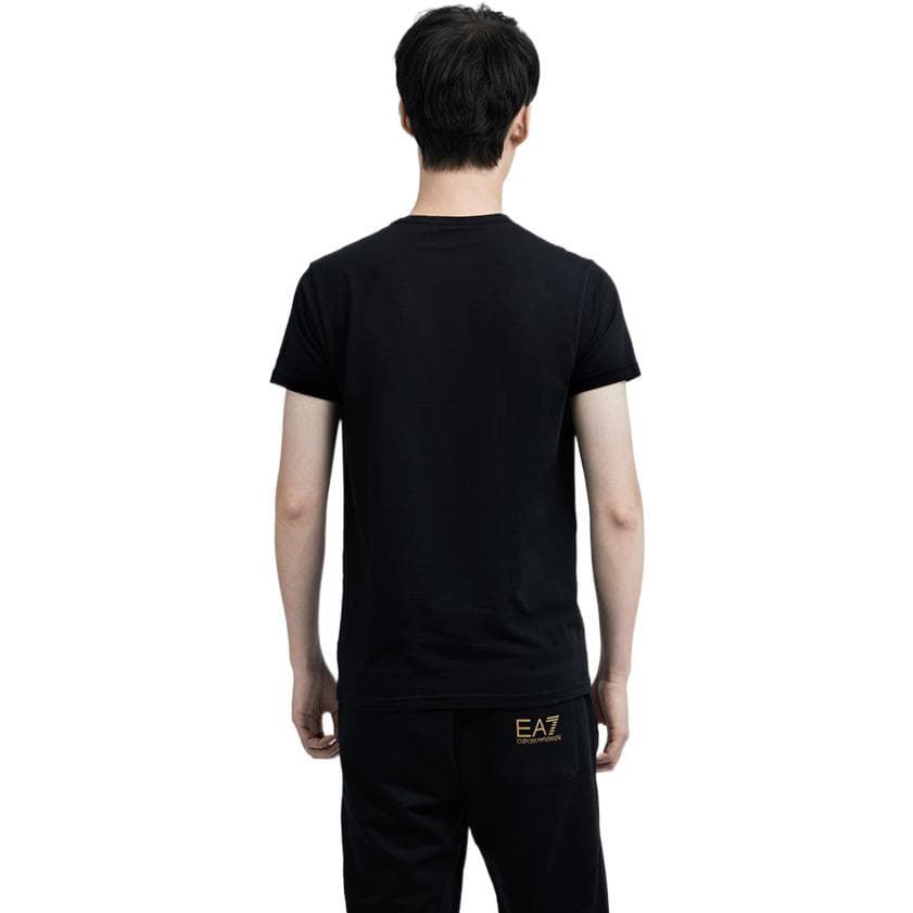 Мужская футболка EMPORIO ARMANI, 2 шт., черная