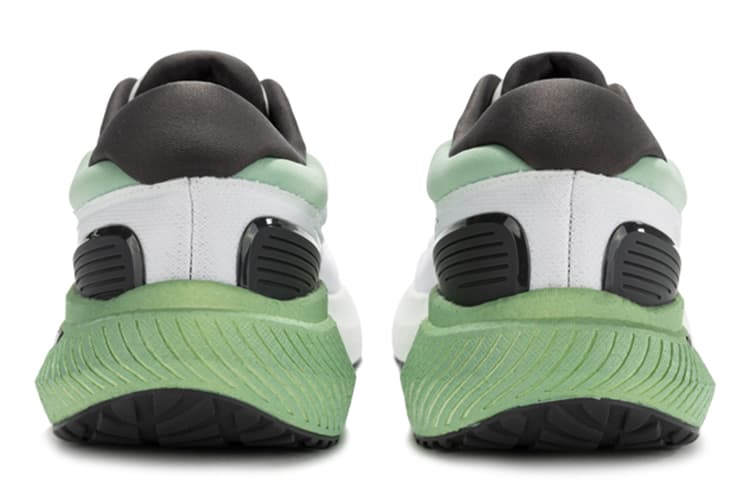 Saucony Surge 1 амортизаторы противоскользящие устойчивые к истиранию низкие резиновые кроссовки мужские белые зеленые