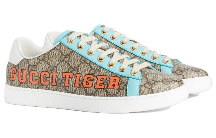 Женские кроссовки GUCCI Ace Gg Supreme 'GUCCI Tiger Print'
