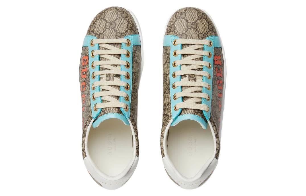 Женские кроссовки GUCCI Ace Gg Supreme 'GUCCI Tiger Print'