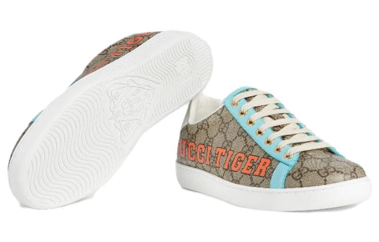 Женские кроссовки GUCCI Ace Gg Supreme 'GUCCI Tiger Print'