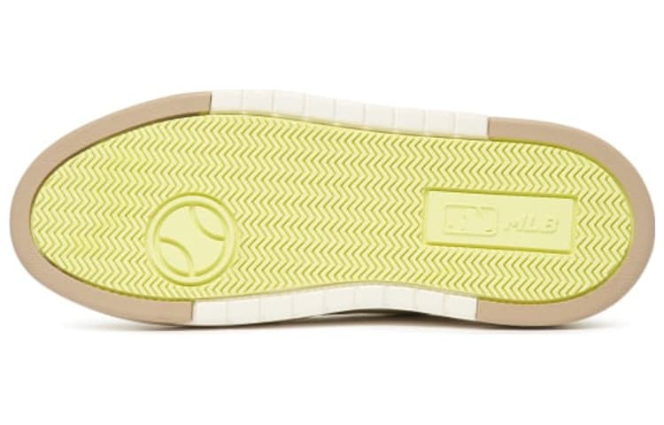 MLB Нескользящие, амортизирующие, устойчивые к истиранию низкие туфли для скейтборда с массивной подкладкой, унисекс, белый, желтый