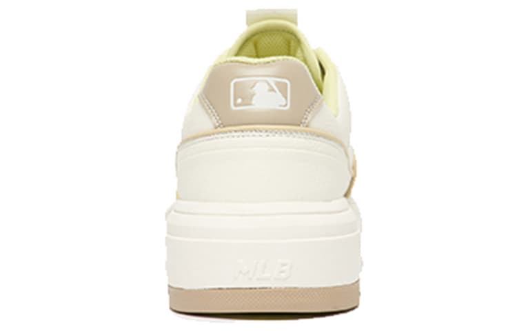 MLB Нескользящие, амортизирующие, устойчивые к истиранию низкие туфли для скейтборда с массивной подкладкой, унисекс, белый, желтый