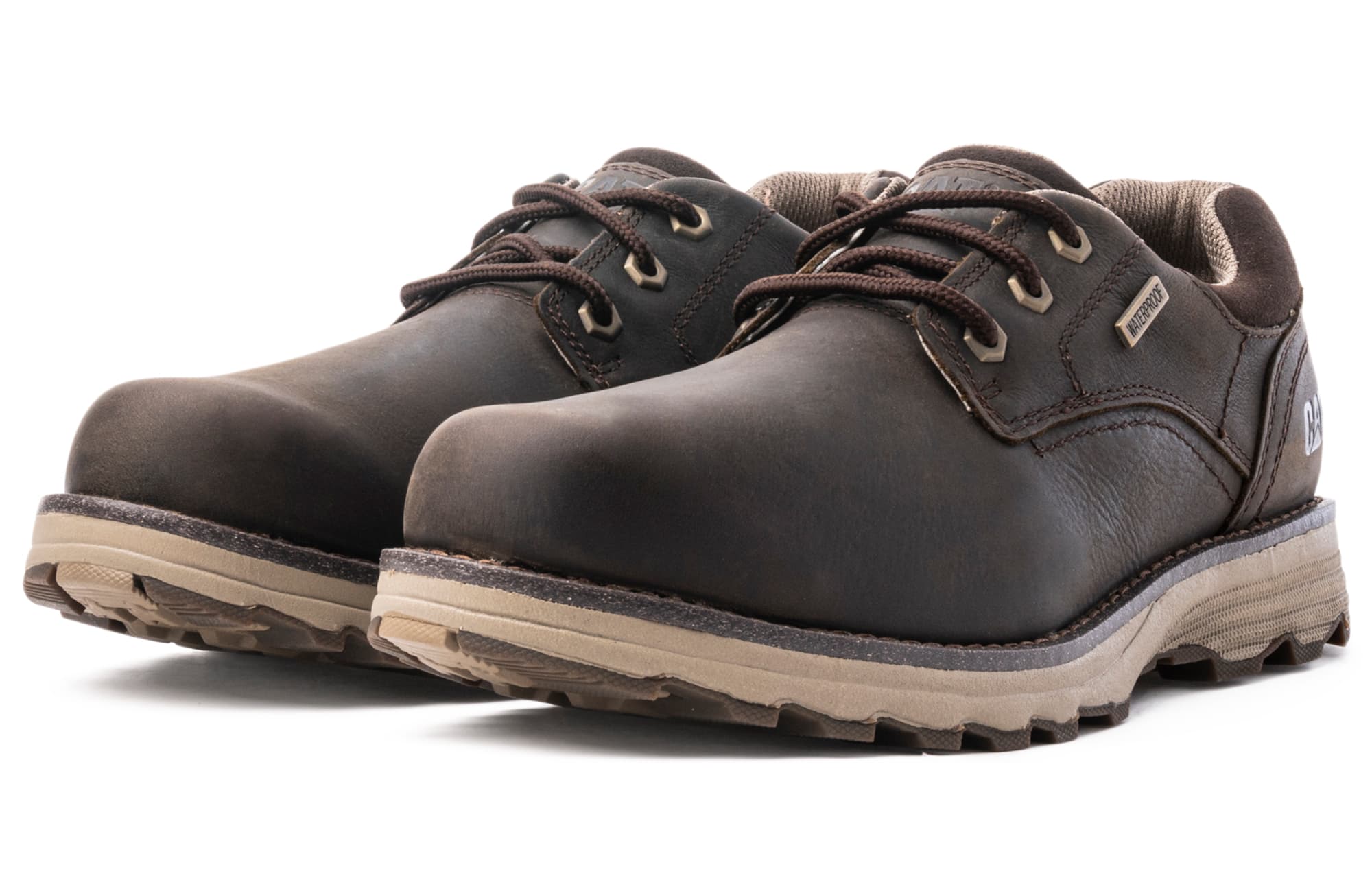 Мужская повседневная обувь CAT Мужская низкая обувь Темно-кофейный цвет