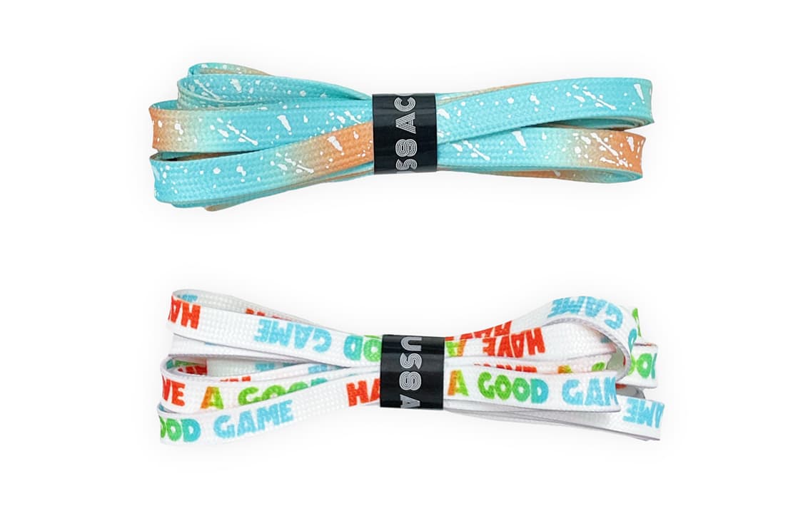 US8ACC комбинированный набор из 2 полиэфирных шнурков унисекс