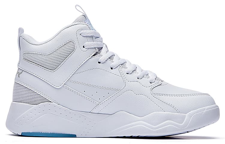 Высокие туфли для скейтборда 361° Touch Moon, женские, белые, синие