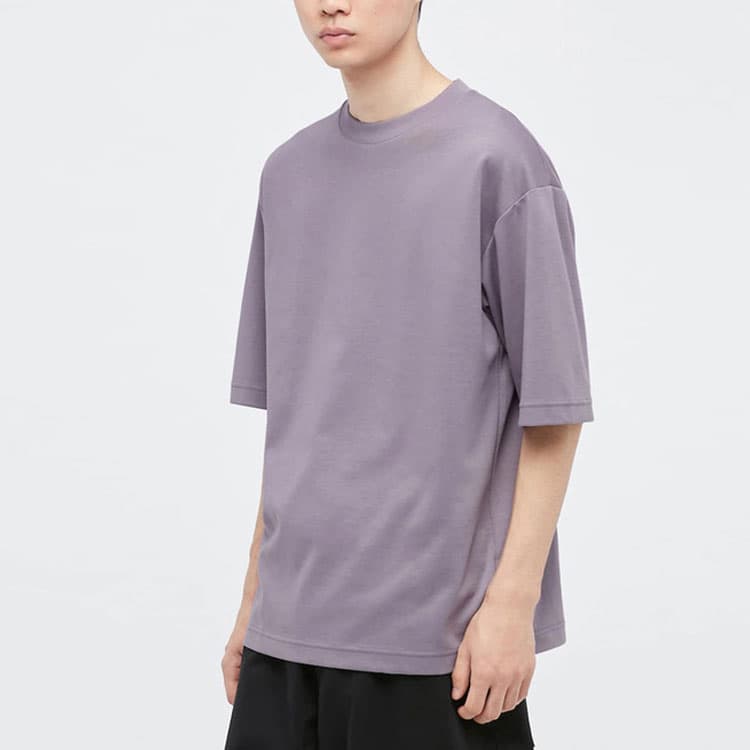 UNIQLO Футболки Унисекс Фиолетовый