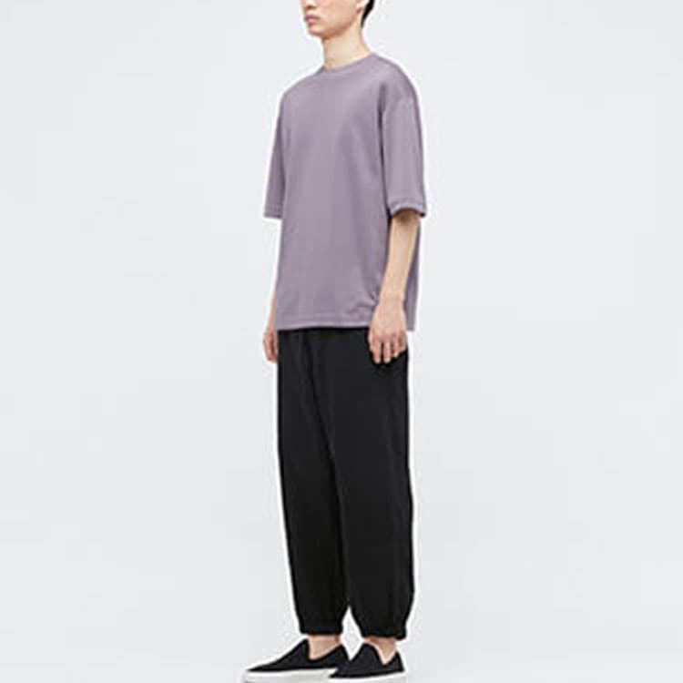 UNIQLO Футболки Унисекс Фиолетовый