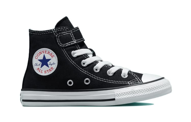 Высокие кроссовки Converse Chuck Taylor All Star Easy-On PS, цвет: черный, белый