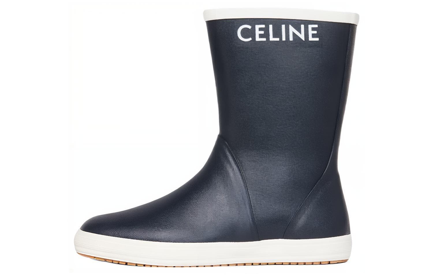 CELINE Ankle Boots Women's Marine Blue