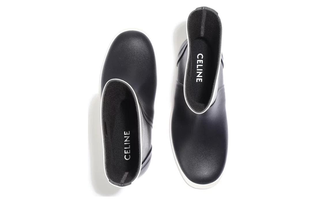 CELINE Ботильоны женские морские синие