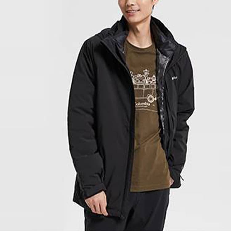 Куртки-ветровки Columbia мужские черные