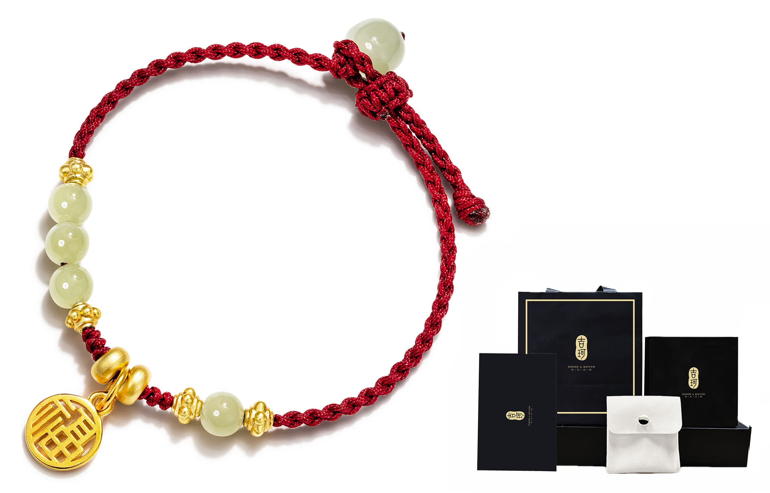 Браслет Jodie&Kevin с цветной глазурью, изысканная коробка, унисекс