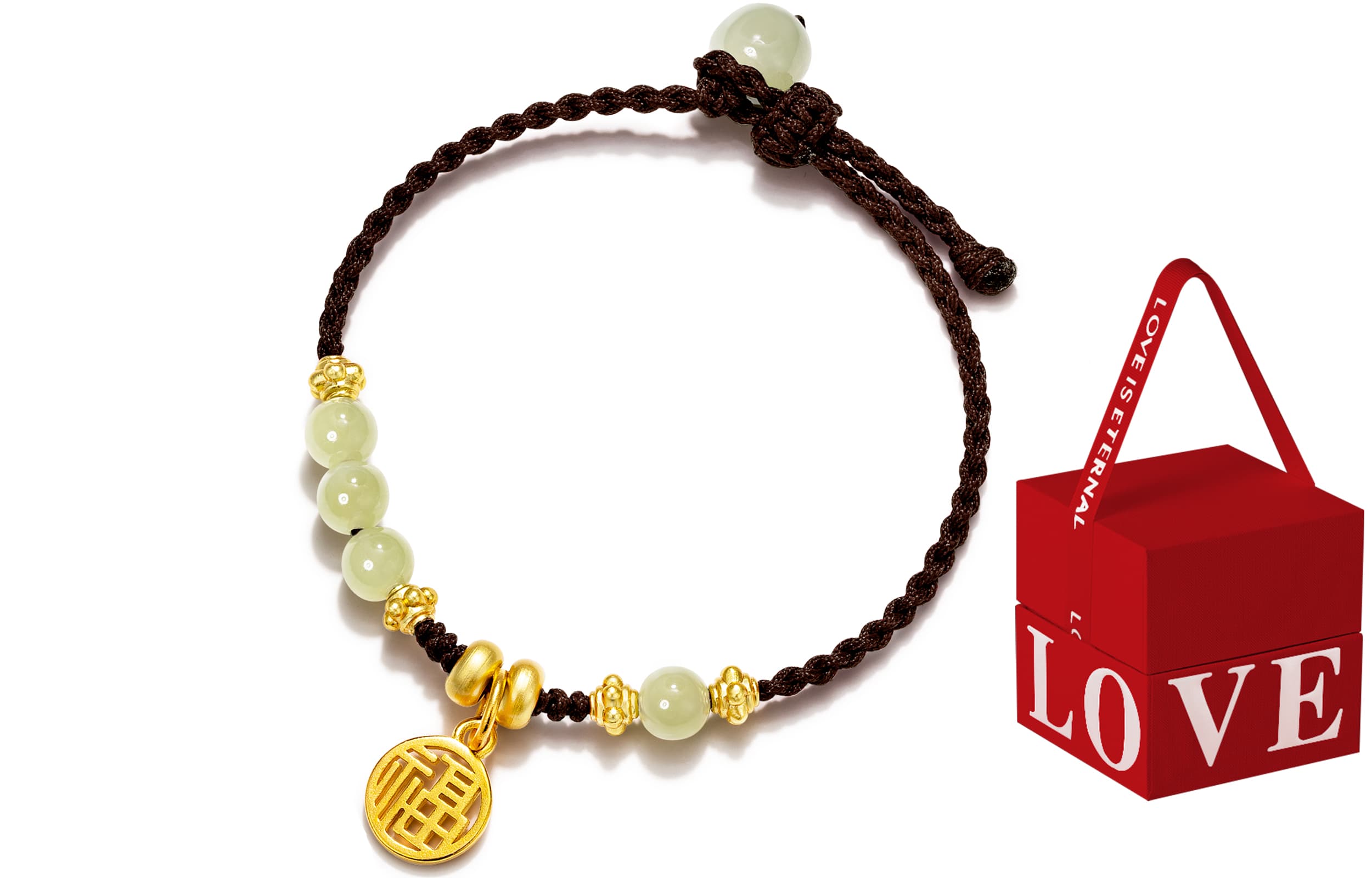 Браслет Jodie&Kevin с цветной глазурью, изысканная коробка, унисекс