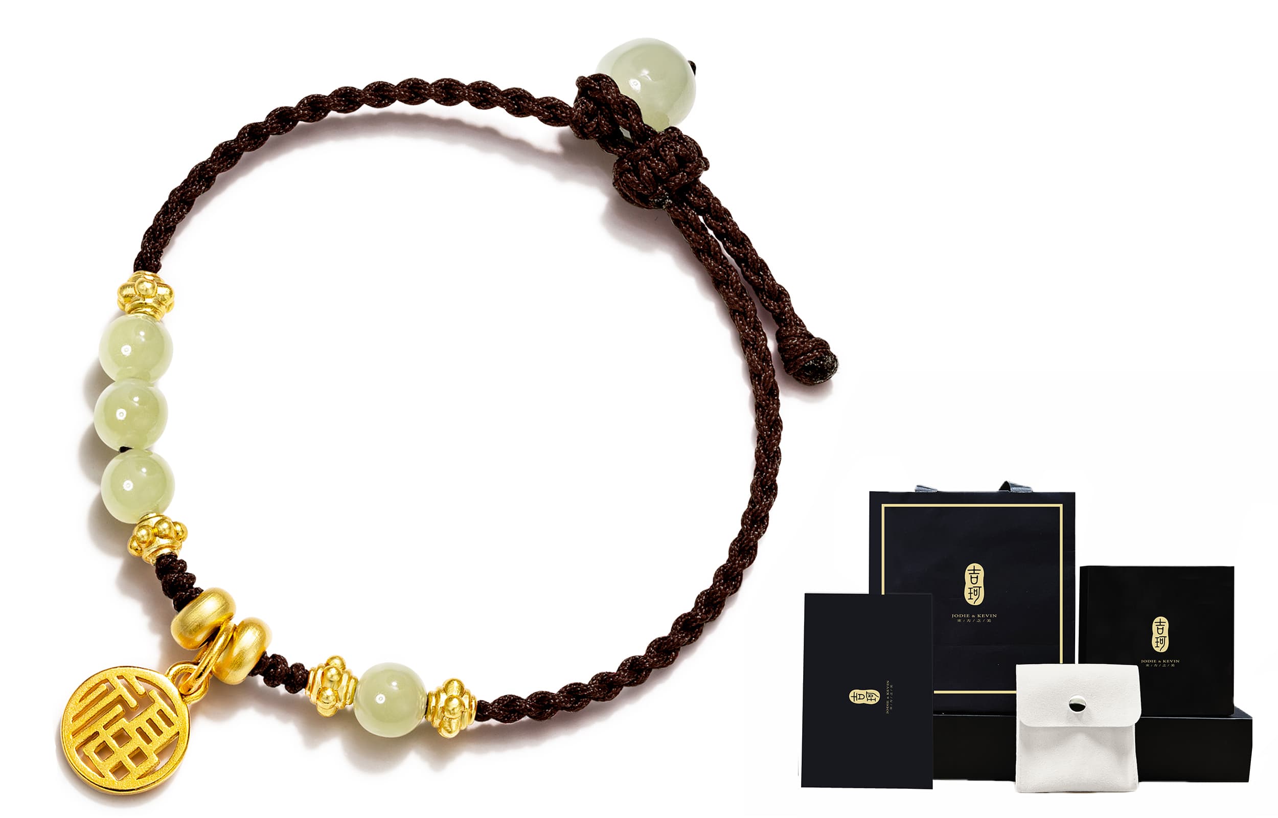 Браслет Jodie&Kevin с цветной глазурью, изысканная коробка, унисекс