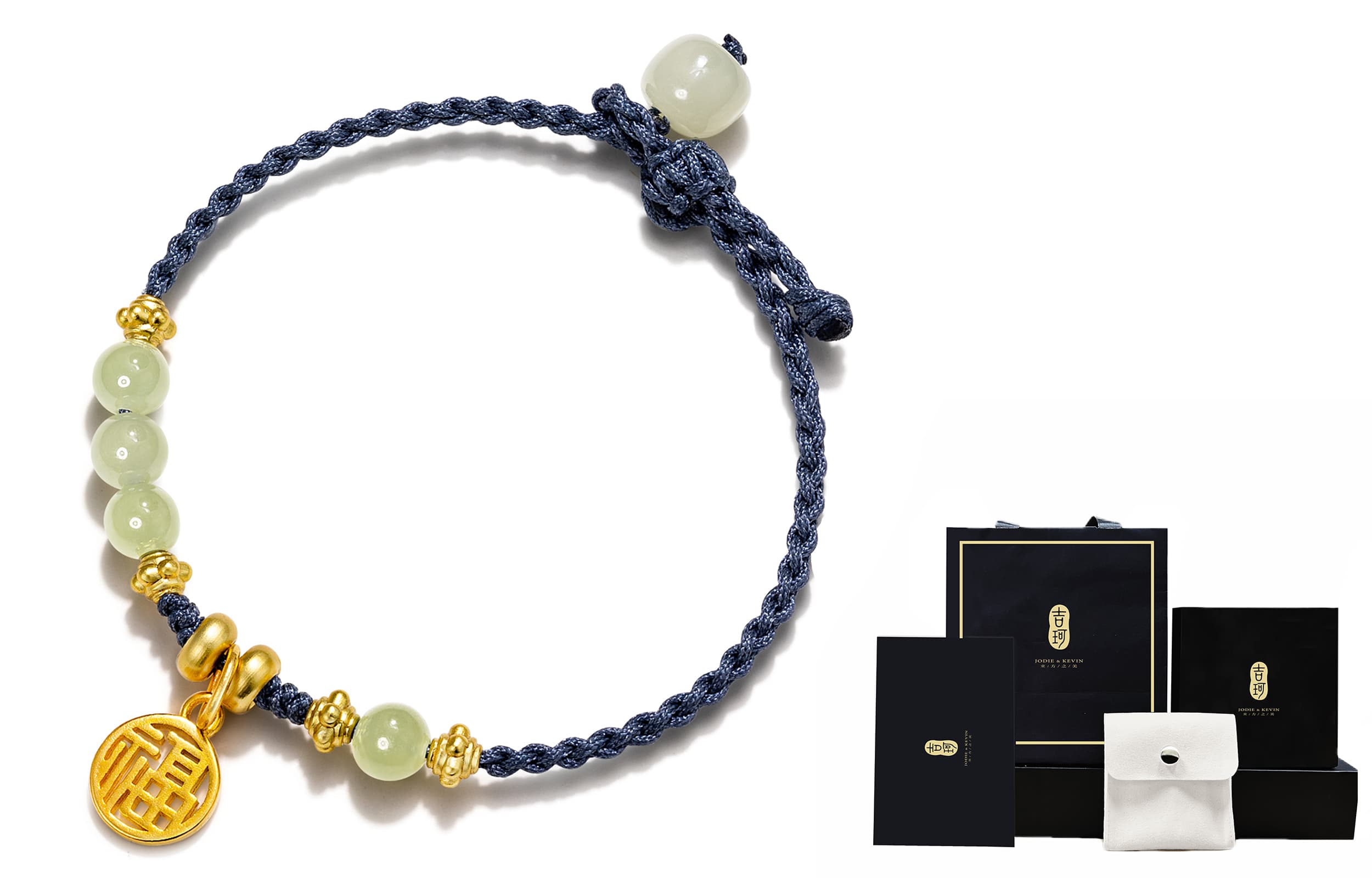 Браслет Jodie&Kevin с цветной глазурью, изысканная коробка, унисекс