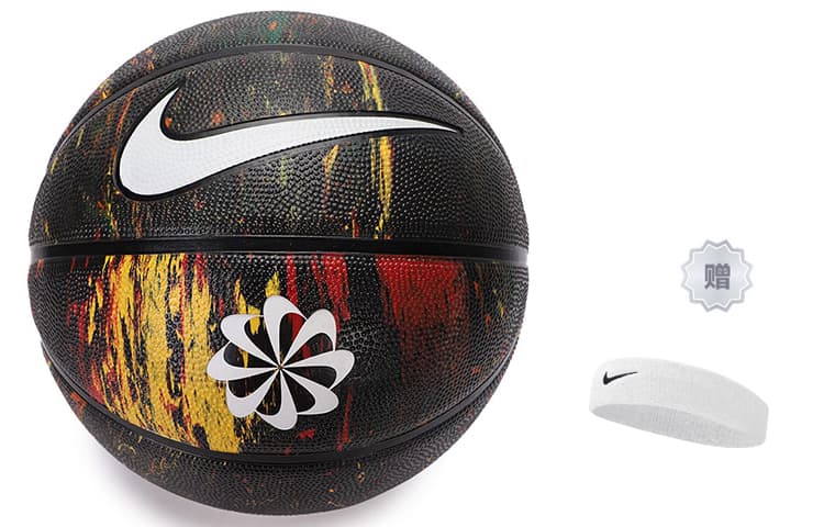 Nike Rubber Basketball, черный, размер 7, тренировочный унисекс