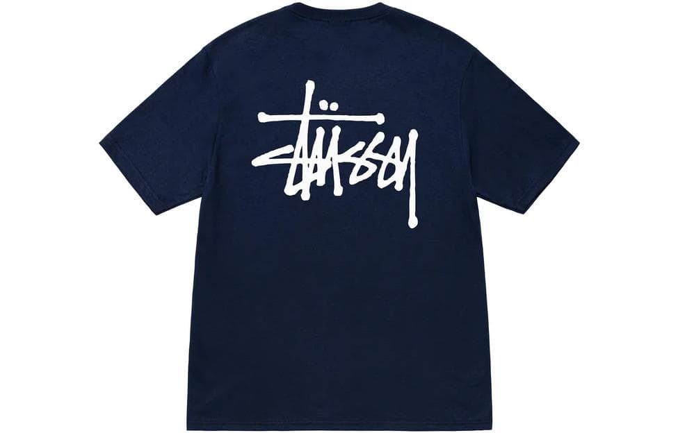 Футболка Stussy Web, окрашенная пигментом