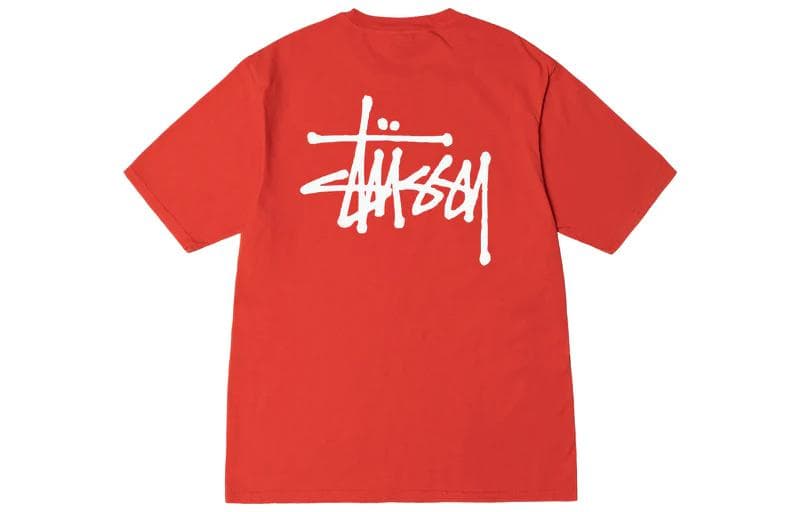 Футболка Stussy Web, окрашенная пигментом